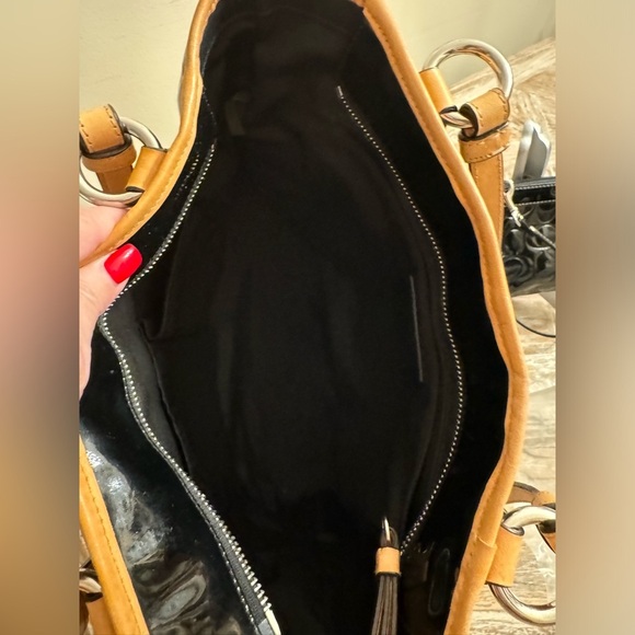 - Coach Patent leather shoulder purse with wristlet bundle! - Picture 12 of 16